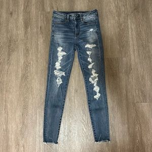 American Eagle Super High Rise Jegging